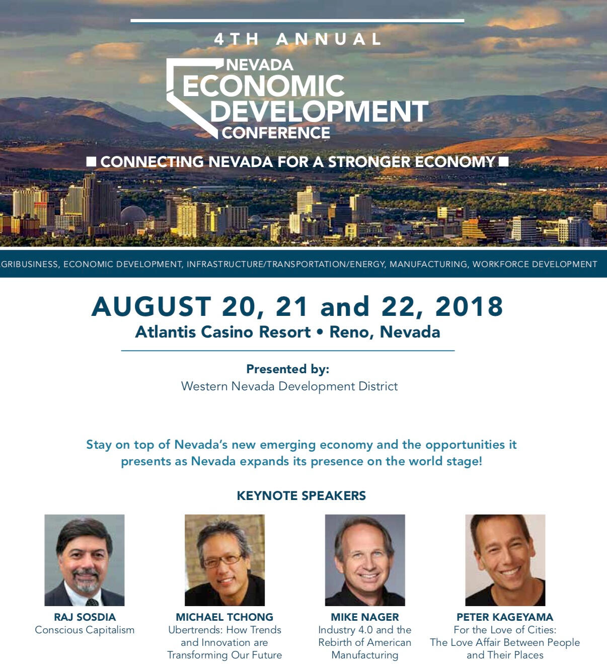 Mike Nager presents NV Economic Development Forum